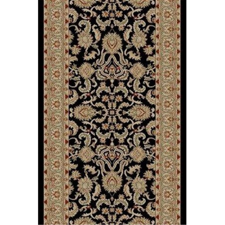 Concord Global 9 ft. 3 in. x 12 ft. 6 in. Ankara Oushak - Black 61738